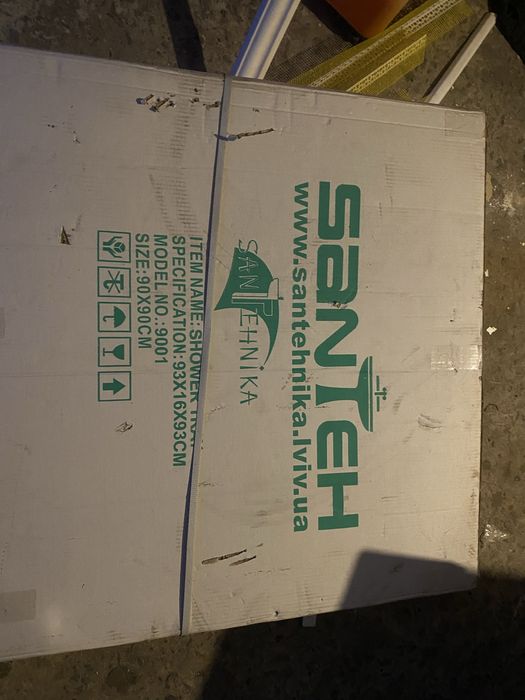 Піддон для душу 90х90