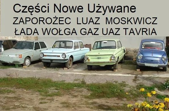 zaz zaporożec 968 części zderzaki drzwi błotniki szyby silnik koła