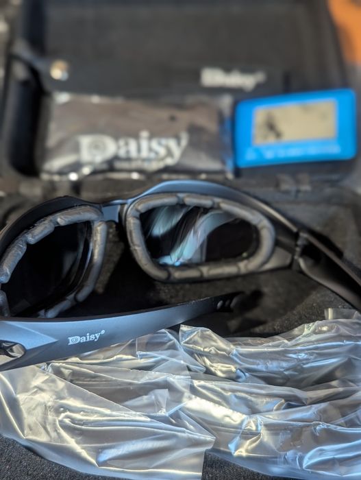 Окуляри DAISY Polarized C5 тактичні військові захисні 4 линзи з поляризацией в футлярі