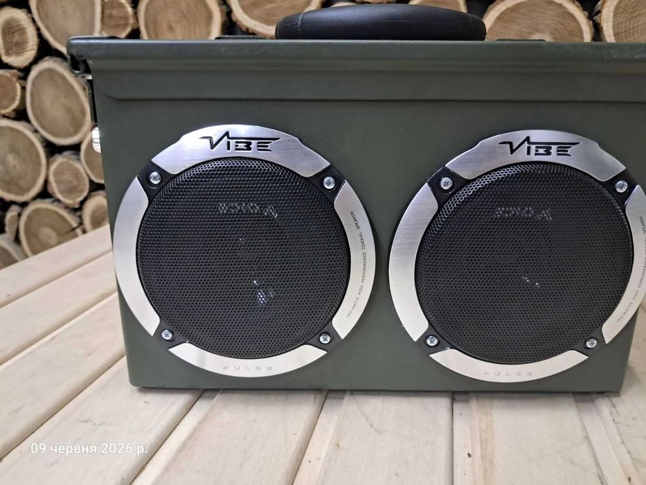 Музичний центр з цинка від патронів 12.7 мм Browning M2 з bluetooth