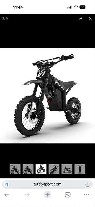 Moto Electrica Tuttio Dirt Sport