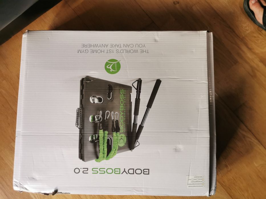 Bodyboss ginásio em casa