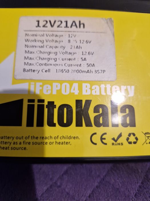 Akomulator liito kala