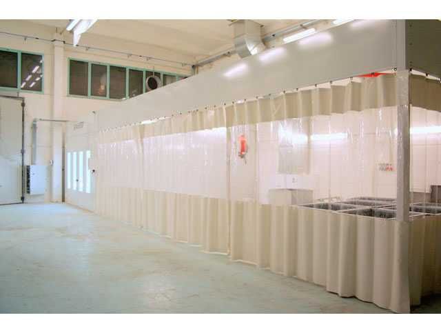 Штори-перегородки з ПВХ-тканини