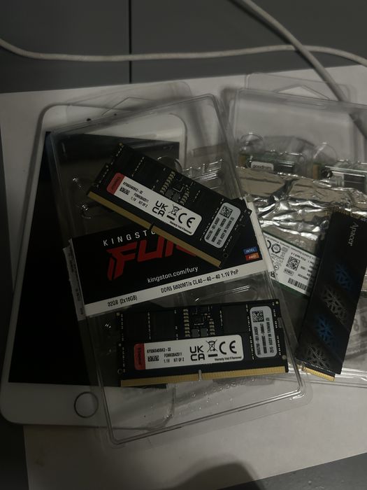 Kingston FURY Impact 32GB (2x16GB) DDR5 5600MHz SO-DIMM для ноутбука