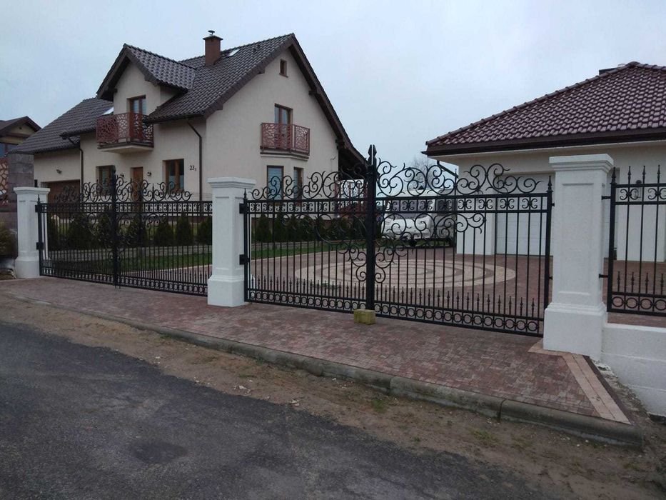 Piękne stylowe ogrodzenia Betonowe,Słupki Dworkowe,Boniowane,Bloczki