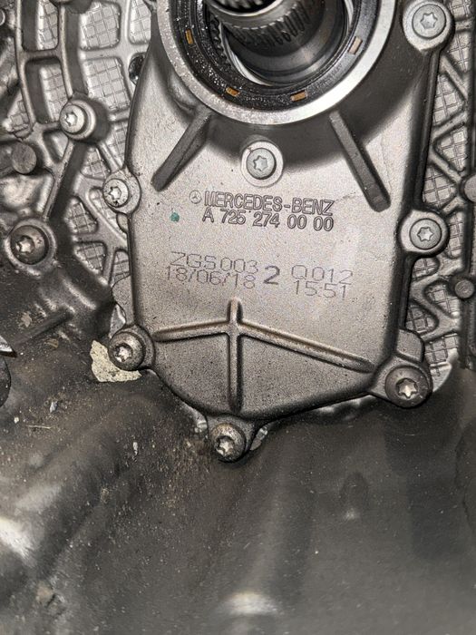 Skrzynia automatyczna mercedes 725.0  2018r