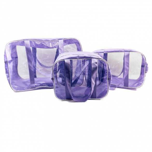 Набір з 3 сумок в пологовий будинок EcoNova S+M+XXL PLUS різні кольори