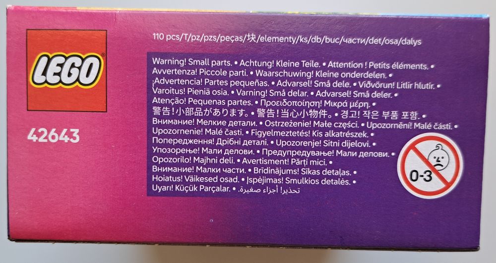 Lego 42643 Stoisko z Watą Cukrową I Skuter