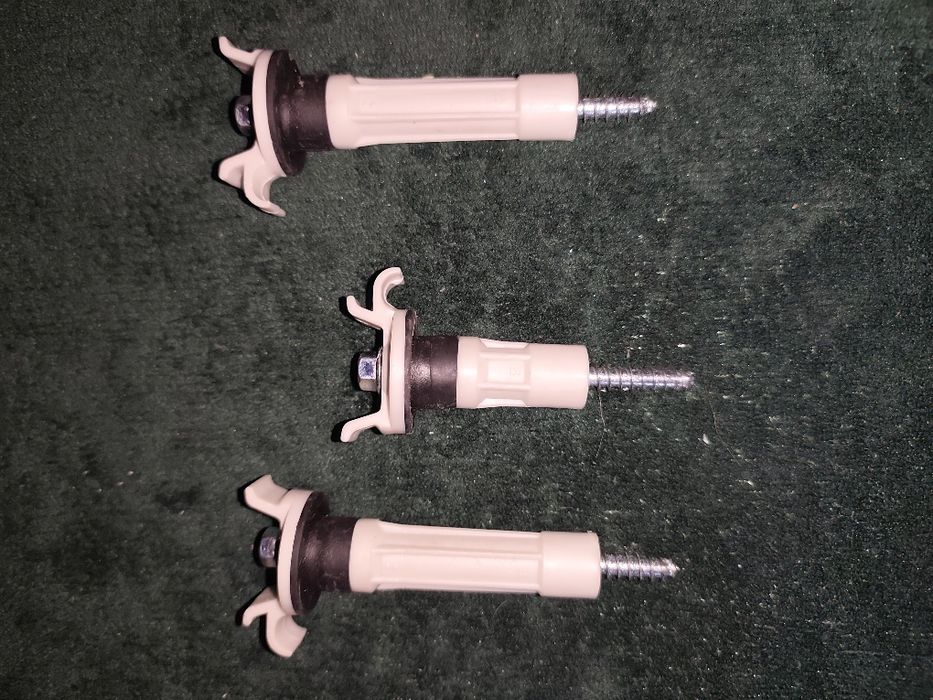 Tuleje mocujące zawieszenia bębna pralki Hotpoint / Ariston – kpl 3szt