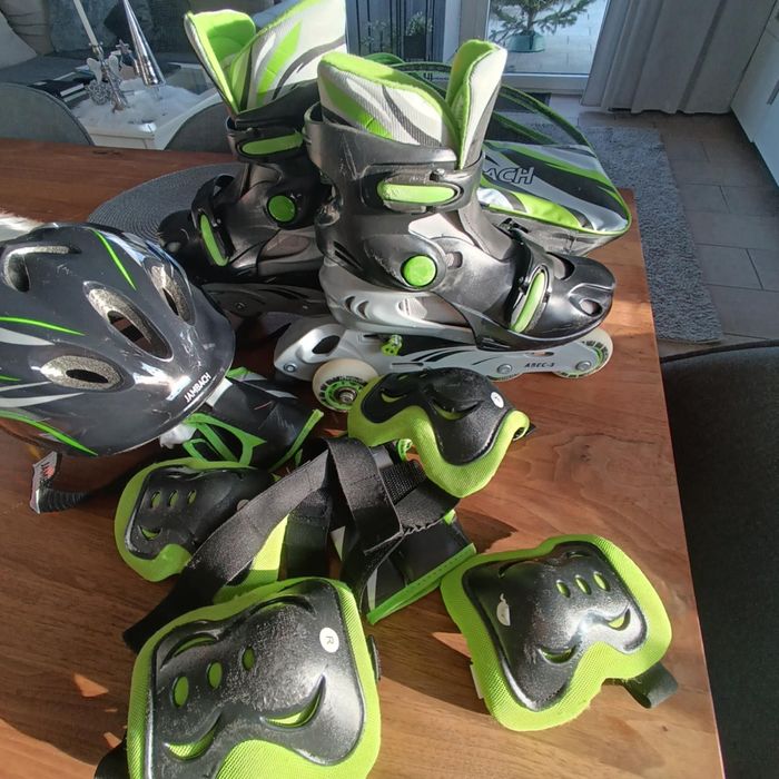 Rolki regulowane komplet 34-37