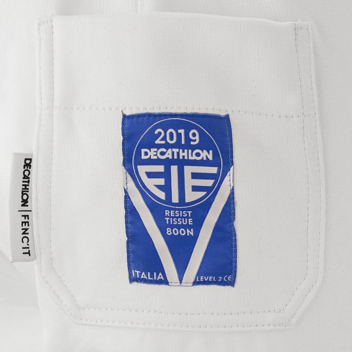 Calças de Esgrima Homem destro 800N