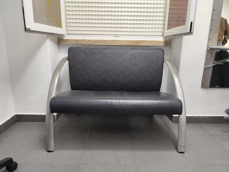 Sofá de Espera Profissional (2 Lugares) - Cabeleireiro / Estética ARTEM