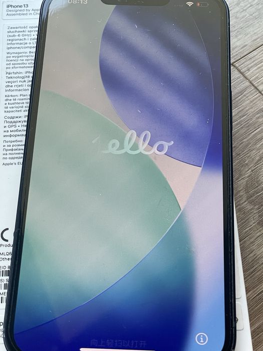 Iphone 13 256 gb model A2633