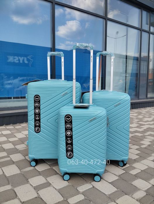 Чемодан валіза Wings 181-05 поліпропілен