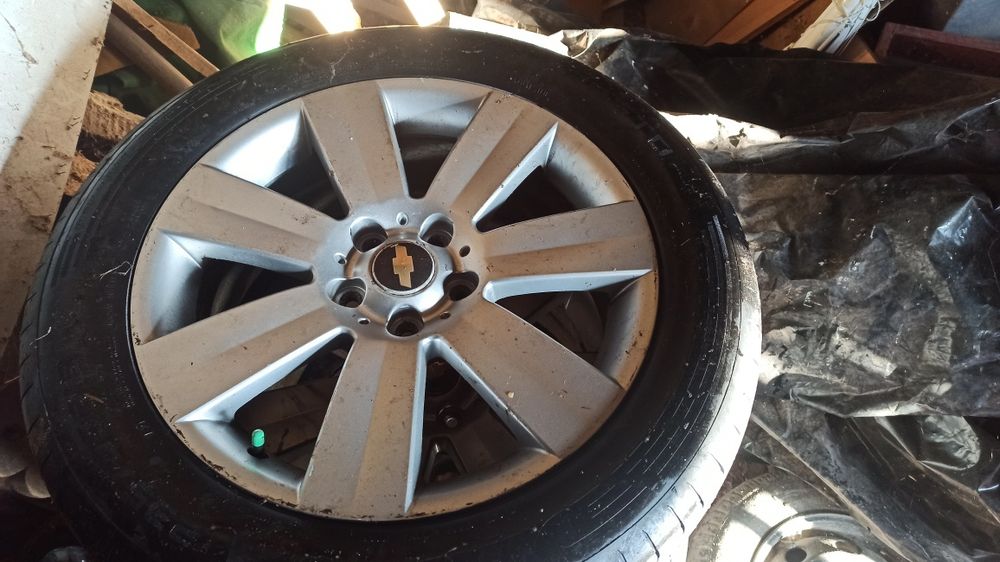 Komplet alufelgi +opony letnie 235/55 r18