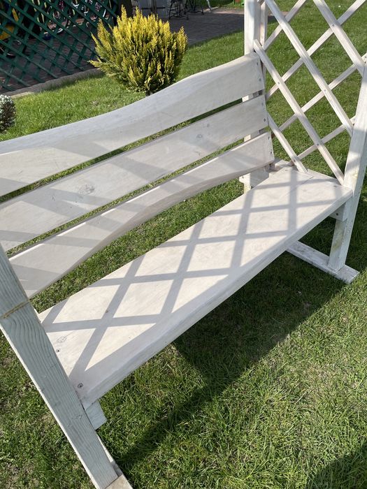 Pergola ławka ogrodowa