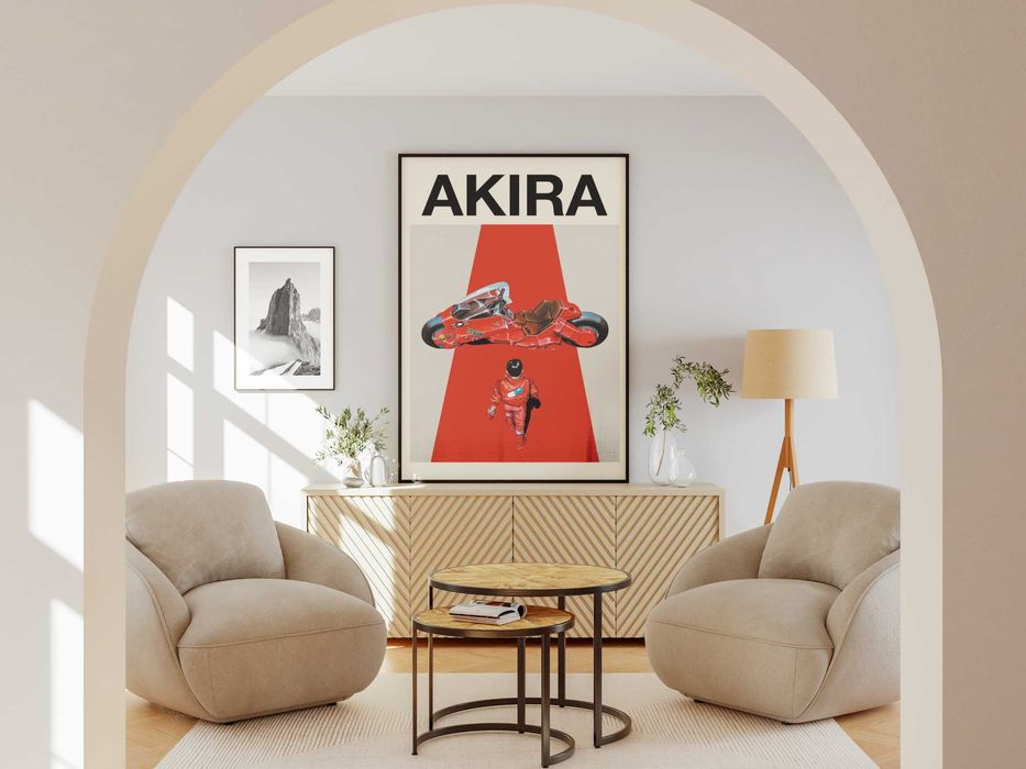 Plakat Akira Anime Japan Vintage