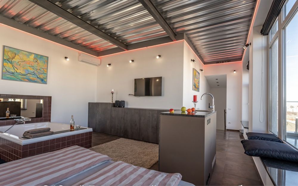 VIP Luxury Penthouse у Аркадія із панорамним видом та джакузі @fainorent