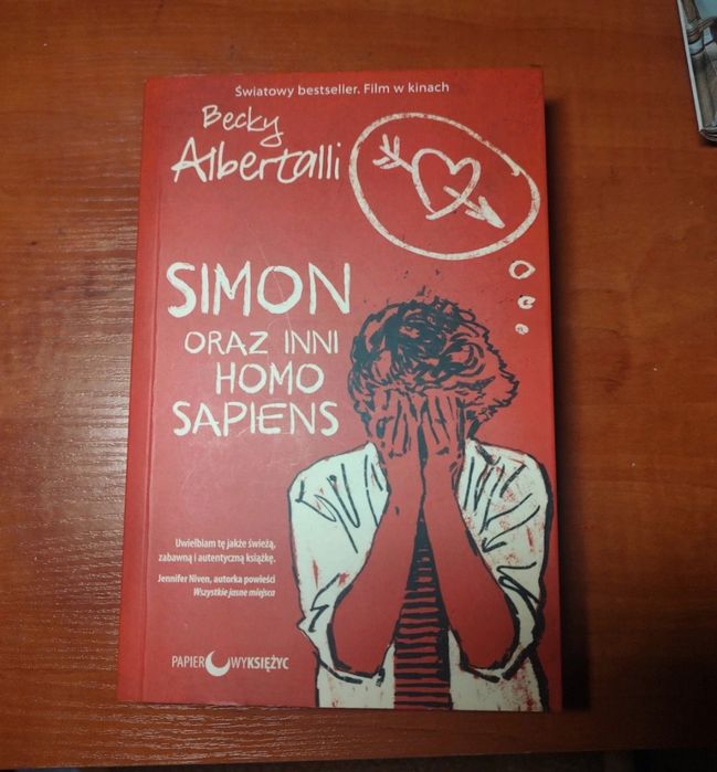 Książka Becky Albertalli ,,Simon oraz inni Homo Sapiens"