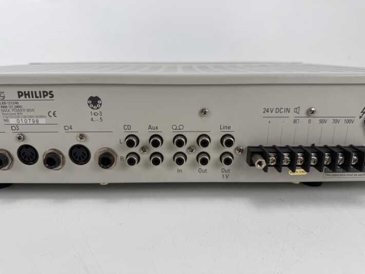 Amplificador Profissional de mixagem Áudio - Philips SQ8