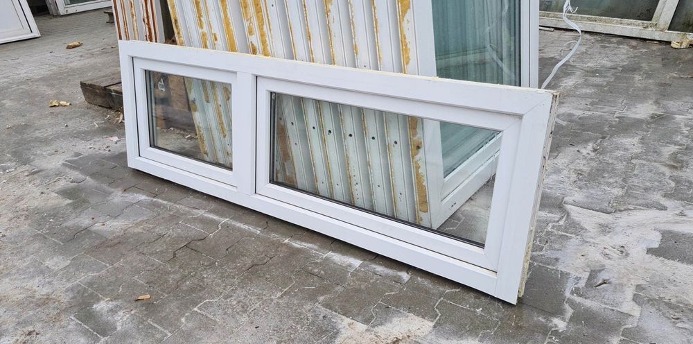 OKNA KacprzaK OKNO PCV 175X55 Używane Plastikowe Lider Okna OLX