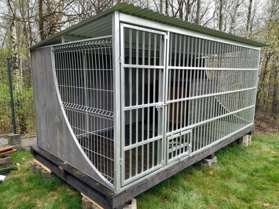 Kojec dla psa nowoczesny ocynkowany Premium 4x2 3x3