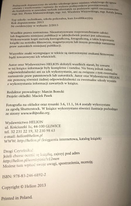 Kwalifikacja E.12. Montaż i eksploatacja komputerów osobistych