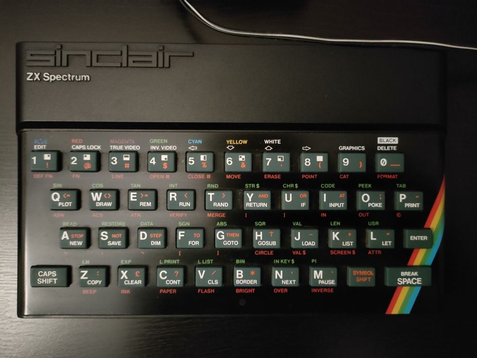 Sinclair ZX Spectrum 48K Mikrokomputer domowy Poznań Dębiec