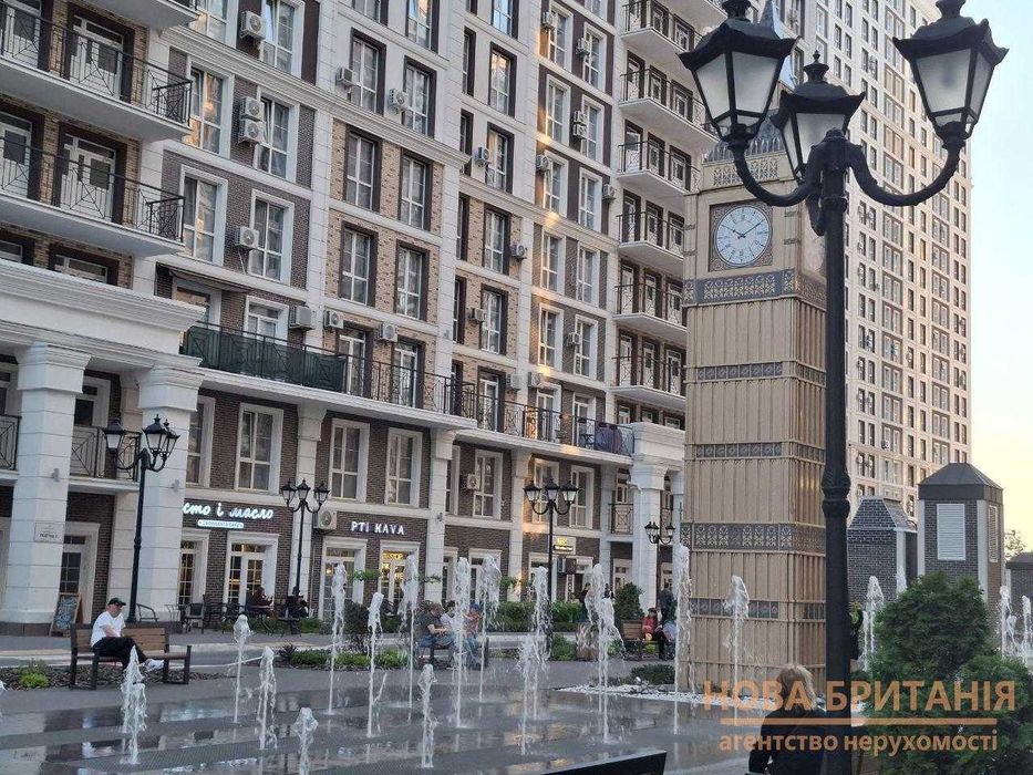 Продаж 1к квартира 41м2, будинок Ноттінгем, ЖК Нова Англія БЕЗ КОМІСІЇ