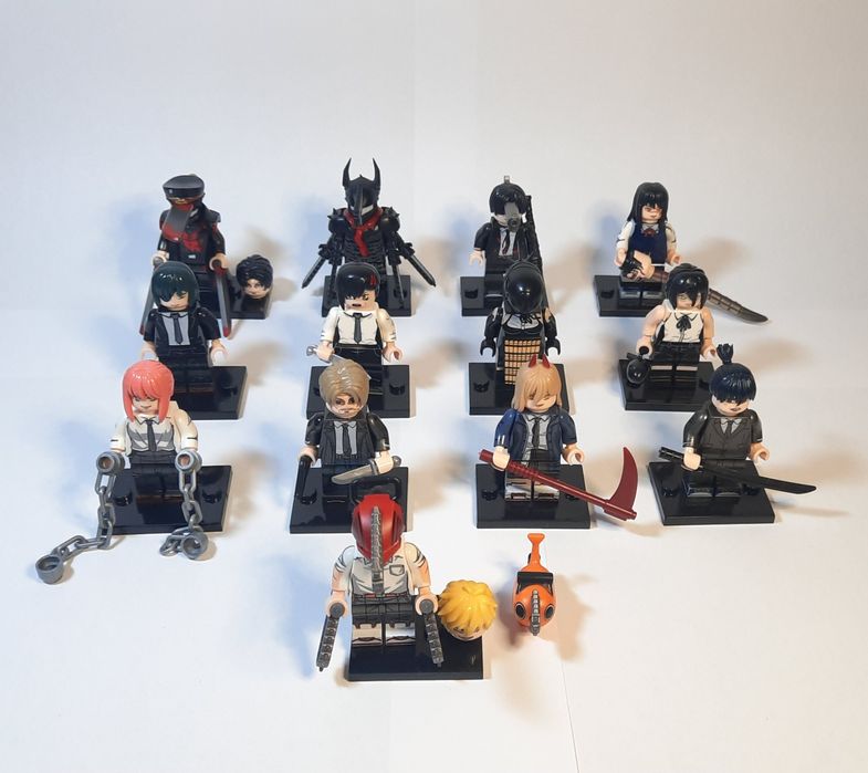 Минифигурки Человек-Бензопила | аналог LEGO | кастомные персонажи