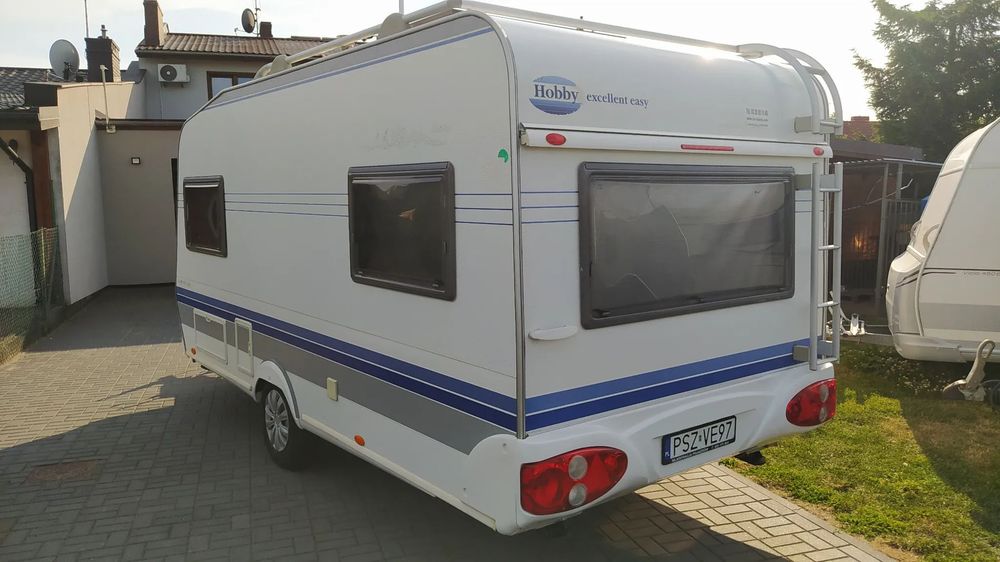 Hobby 450uf  1180 dmc aku solar przedsionek wc tv zarejestrowana