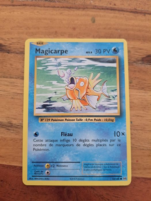 Cartas pokemon azuis