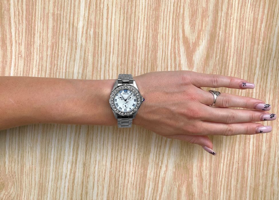 Жіночий годинник Invicta Angel 28463 Mother of Pearl 38 mm. WR 100 MT.