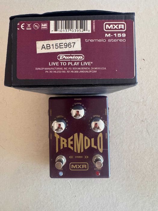 Pedal MXR M159 Stereo Tremolo