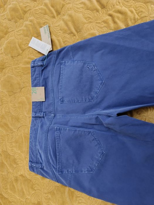 Benetton джинсы skinny 28/s/xs, новые,92 хлопок 8 эластан оригинал
