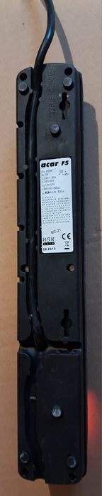 Przedłużacz listwa zasilająca Acar z włącznikiem 3m