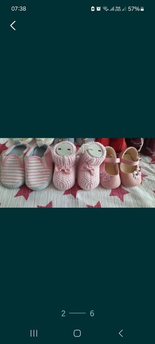 Дитячі пинетки, туфлі, угги, вязані носочки