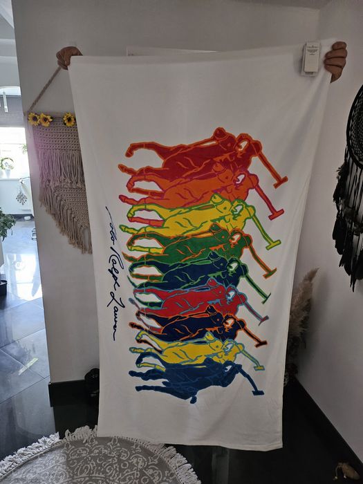 OKAZJA!!! Przecena Polo Ralph lauren ręcznik  plażowy
