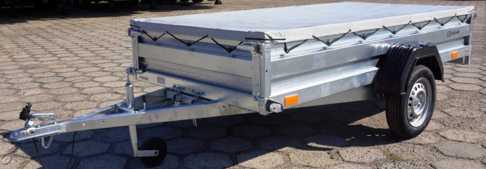 Przyczepa Przyczepka ZASŁAW 265SU 265x132x35 - UCHYLNA