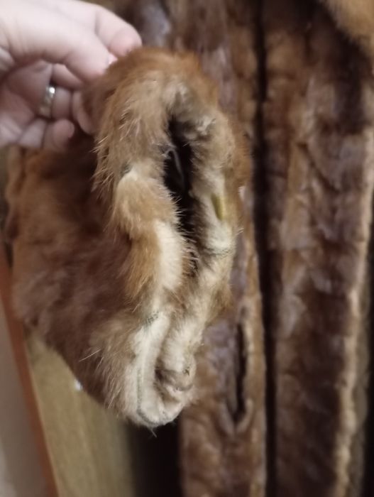 Шуба норкова,р50,натуральна