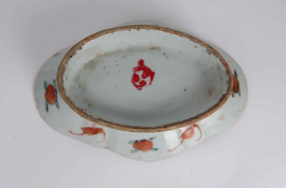 Covilhete porcelana da China de exportação Séc. XIX