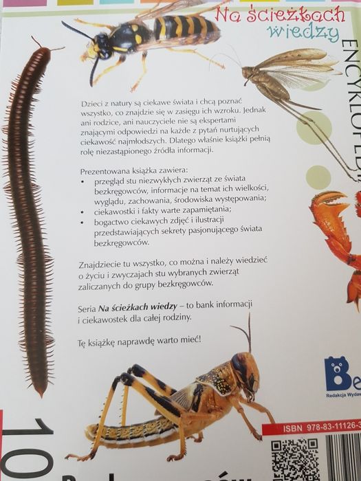 Encyklopedia na ścieżkach wiedzy 100 bezkręgowców, kwiatów, ptaków