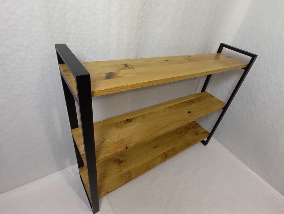 Regał loft industrialny dąb