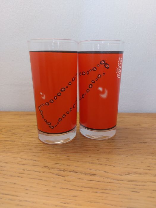 Copos Coca-Cola "Bubbles" – Edição Especial Vermelha