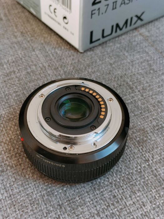Obiektyw Panasonic LUMIX G 20mm f/1.7 II ASPH