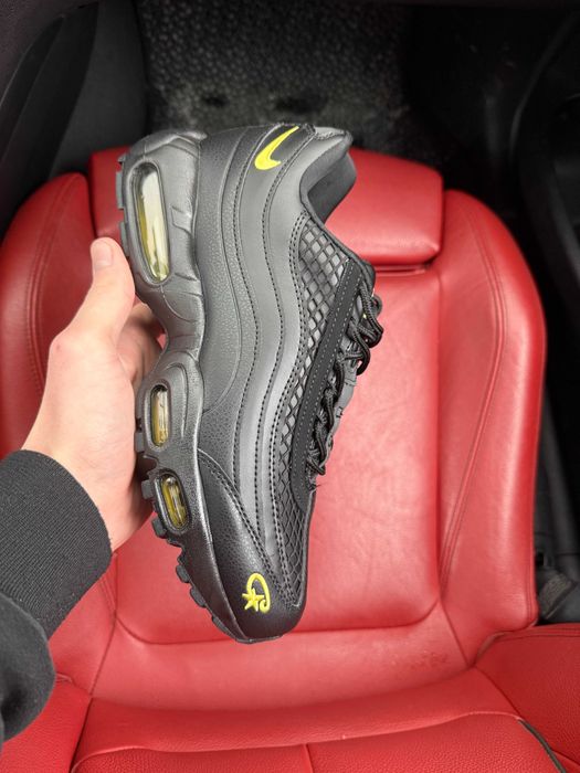 (ОПЛАТА ПІСЛЯ ОГЛЯДУ)Nike Air Max 95 Corteiz Black Найк Аір Макс 95