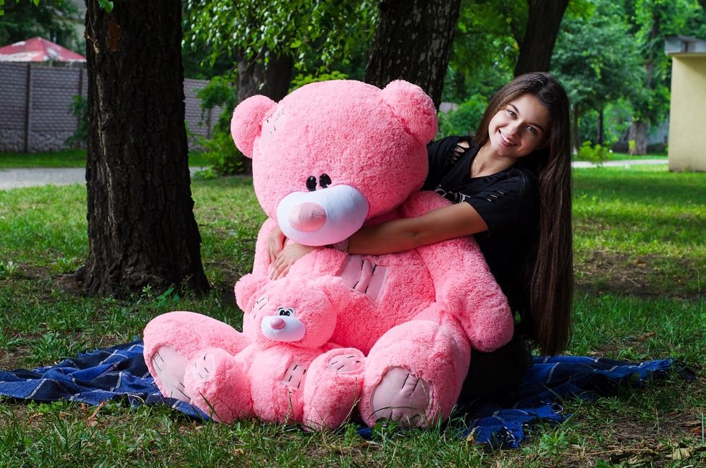 Великий плюшевий Потап. ведмедик тедді.