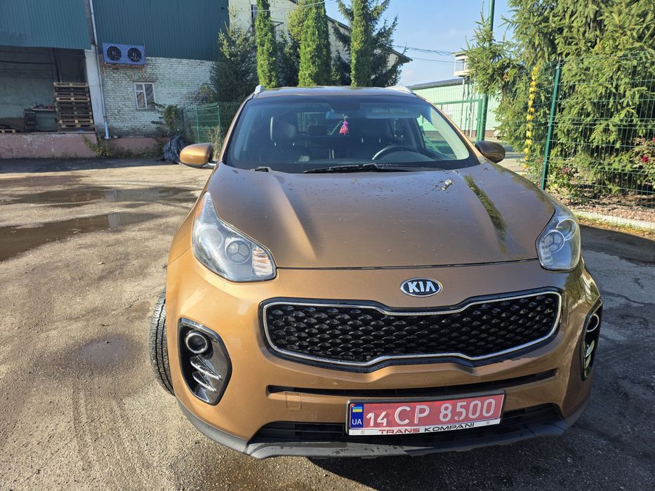 Kia Sportage 2017 р.свіжопригнаний, без ДТП, рідна фарба,  гарна комплектація, супер стані!