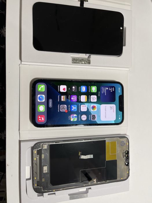 Дисплей iPhone 13 Pro и 13 Pro Max экран модуль стекло замена дисплея модуль стекло монитор ремонт с заменой установка заміна про макс снятый айфон